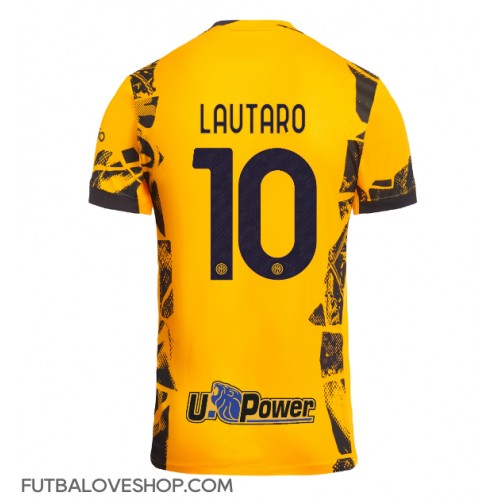 Dres Inter Milan Lautaro Martinez #10 Tretina 2024-25 Krátky Rukáv